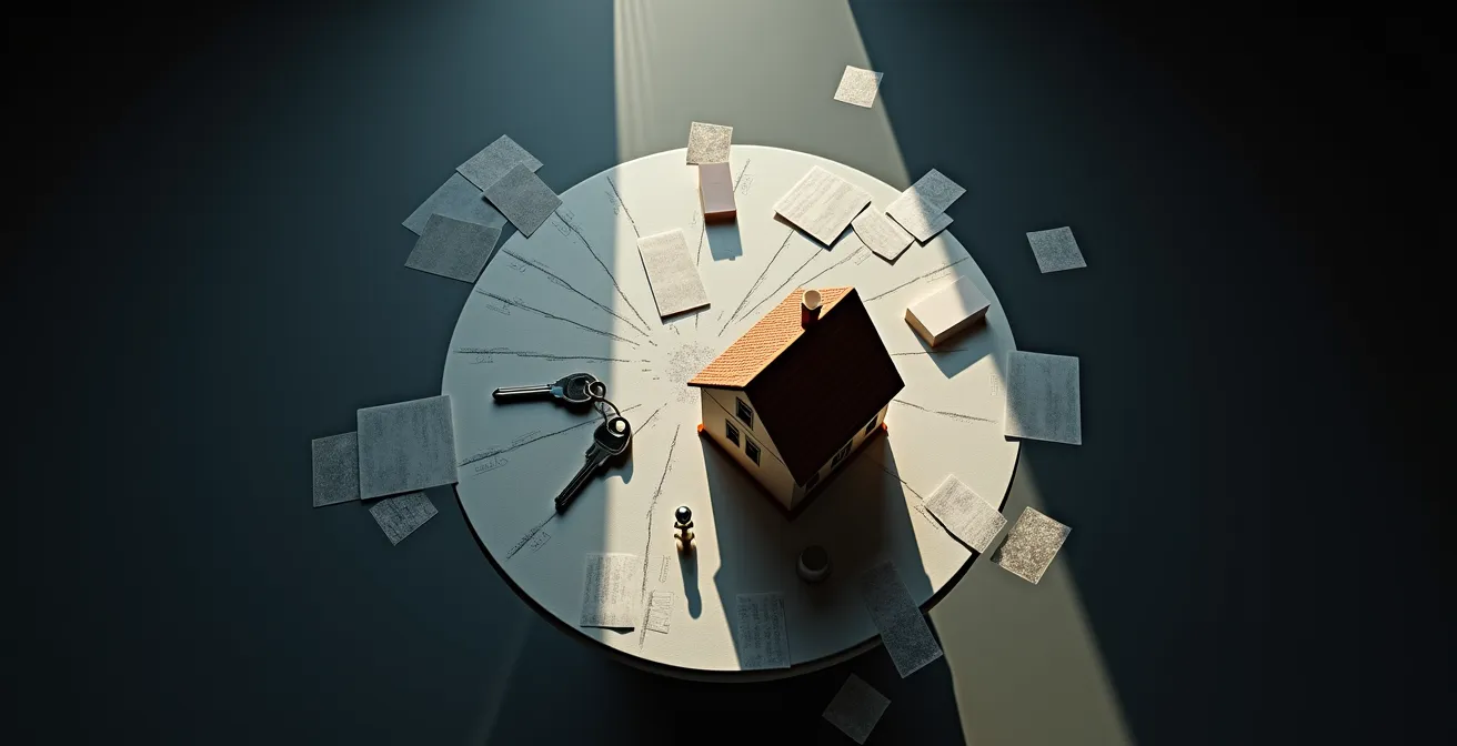 Symbolische Darstellung verschiedener Anknüpfungspunkte die den steuerlichen Lebensmittelpunkt in Deutschland begründen